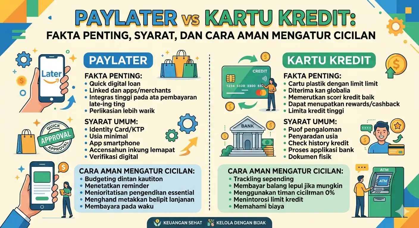 Paylater vs Kartu Kredit